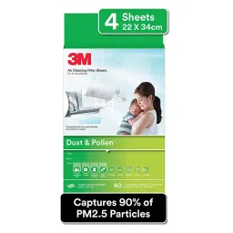 3M Green 8.7 x 13.4 cm Air Cleaning Filter Sheet-image-22
