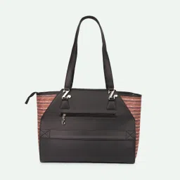 ZOUK Classic Black Printed Tote Bag image 4