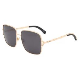 Ted Smith Black Square UV Protection Sunglasses for Women-image-25