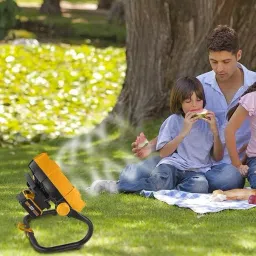 Ingco Cordless Fan with 450 CFM High, 310 CFM Low Air Consumption and 230 mm Blade Size, CFALI2002 image 3