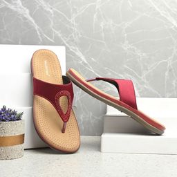 Valentino Women Colourblocked Embellished Open Toe Flats-image-37