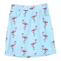 Elle Kids Blue Cotton Printed Skirt-image-67