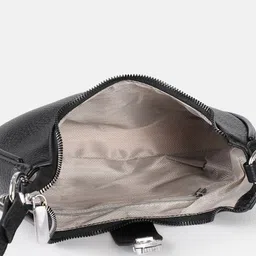 French Connection Textured Half Moon Hobo Bag image 3