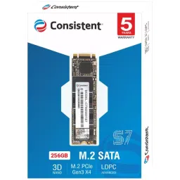 Consistent Internal SSD M.2 (2280) 256 GB with PCIe Gen 3.0 x4 NVMe Interface-image-39