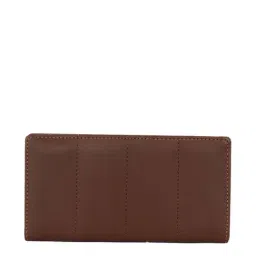 Baggit Brown Textured Bi-Fold Wallet for Women-53