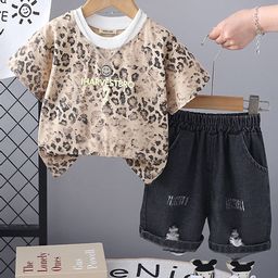 INCLUD Boys Printed T-shirt with Shorts-image-82