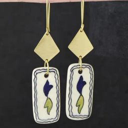 Fabindia Ceramic Fashion Earrings for Women-picture-25