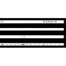 Shinwa Rules Aluminum Metric Scale & Shaku Equivalent Scale 4120x23x19 mm, 68537384-74