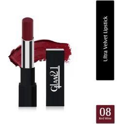 Glam21 Ultra Velvet Lipstick 08 Red Wine - 2.5 gm-35