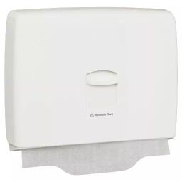 Kimberly-Clark Aquarius 6 Wall Mounted Toilet Seat Cover Dispenser- 1 X White Dispenser-image-38