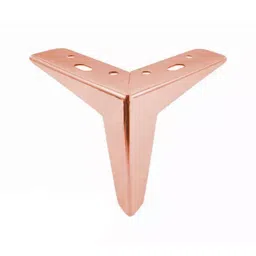 Harrison 03 Series 4 inch (10.16 cm) Rose Gold Finish Sofa Leg, 19-image-61