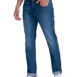 Being Human Slim Straight Fit Mens Denim-Mid Tone image 3