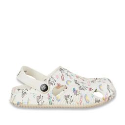 Fame Forever by Lifestyle Girls White Clogs-image-19