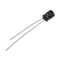 RS PRO Electrolytic Capacitor, Capacitance 2.2 µF, Voltage 50 V DC, Model No 7060444 (Pack of 100)-picture-1