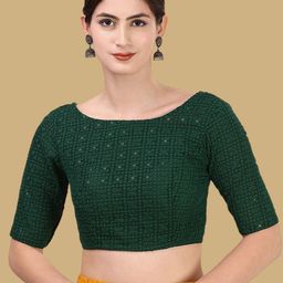Oomph! Embroidered Saree Blouse-picture-31
