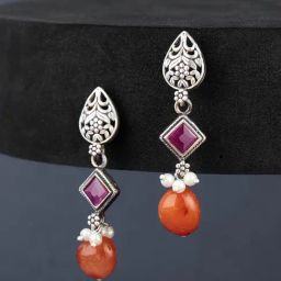Fabindia Metal Dangler Earrings for Women-picture-37