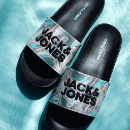 Jack & Jones Men's Jet Black Slides-picture-26