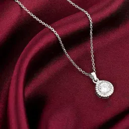 GIVA 925 Silver Mirth Pendant with Link Chain for Women & Girls-image-69