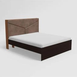 Godrej Interio Glory Brown Engineered Wood Queen Bed without Storage-picture-4