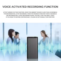 TECHNOVIEW 32 GB Voice Recorder, TECHNOVIEW Audio Voice Recorder with 40 Hours Battery Time image 2