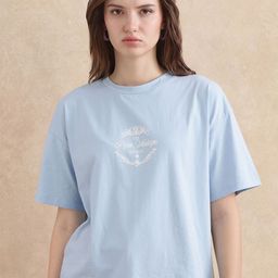 RAREISM Women Graphic Printed Round Neck Cotton T-shirt-image-84