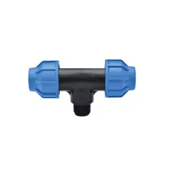 Jain Irrigation Systems Compression Threaded Tee 16 Kg/cm² Pressure & 32 mm Size, PCTT 32-image-3