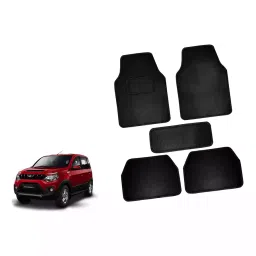 Auto Pearl CMBK122 Polyester Standard Mat for Maruti Omni (Black)-10