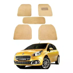 Auto Pearl MA3O70 PVC and Plastic Standard Mat for Fiat Punto Evo 2005-2015 (Beige)-image-70