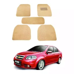 Auto Pearl MA3O42 PVC and Plastic Standard Mat for Chevrolet Aveo 2005-2015 (Beige)-image-63