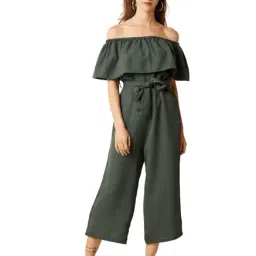 Miss Chase Green Polyester Jumpsuit-image-36