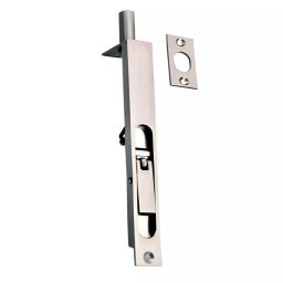 GEZE Flush Bolt With Fixing Screws, Size 200 mm, SS Finish and Brass Body, 8115814-image-55