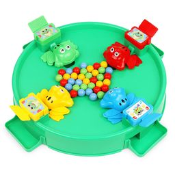 Oskart Frog Eat Beans Game 4 Players 61038 Eat The Beans Hungry Frog Game for Kids Multiplayer Games Game for Players Board Game (Assorted Colour and Print)-8