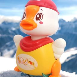 WOW Toys - Delivering Joys of Life|| Musical Cute Dancing Duck Toy with dazzling lights, Colour as per stock-89