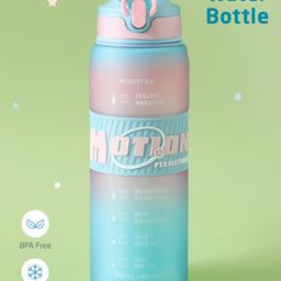 ZOE Leak Proof & BPA Free Water Bottle Blue - 800 ml-image-65