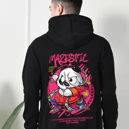OWL MINK Men Printed Hooded Sweatshirt-picture-22