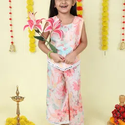 The Magic Wand Girls Printed Top with Pyjamas-image-93