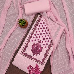 SHADOW & SAINING Embroidered Unstitched Dress Material-picture-19