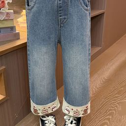 LULU & SKY Girls Relaxed Fit High-Rise Jeans-picture-41