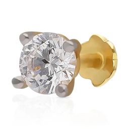 Malabar Gold and Diamonds 22k BIS Hallmark Yellow Gold Nosepin for Women-picture-40