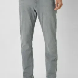 Van Heusen Grey Cotton Regular Fit Jeans-picture-14