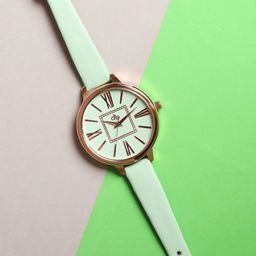 DressBerry Women Brass Printed Dial & Leather Straps Analogue Watch MFBTMLDBE8-picture-34