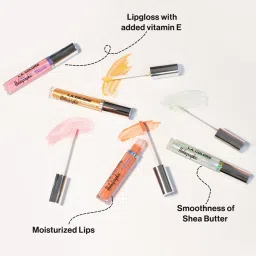 L.A. Colors Holographic Iridescent Lip Gloss Sugared - 4 gm image 3