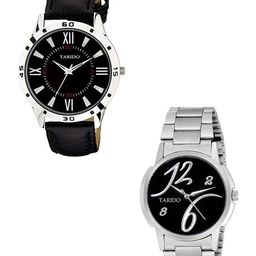 TARIDO Men Set Of 2 Dial & Straps Analogue Watch TD1045SL01_TD1227SM01-image-11