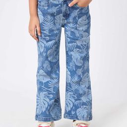 Ed-a-Mamma Girls Comfort Mid-Rise Printed Pure Cotton Regular Fit Jeans-picture-16