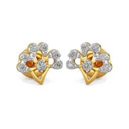 Joyalukkas 18k Gold & Diamond Stud Earrings-picture-49