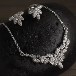 Clara Elsie 92.5 Sterling Silver Pendant Set-picture-14