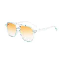 Ted Smith Brown Square Unisex Sunglasses-picture-45