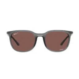 Ray-Ban 0RB43866650AF54 Violet UV Protected Essentials Square Sunglasses-38