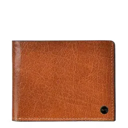 BELWABA Tan Casual Leather Bi-Fold Wallet for Men-41
