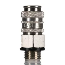 RS PRO Brass Male Pneumatic Quick Connect Coupling G 1/4 Male Threaded, 6671844-image-51